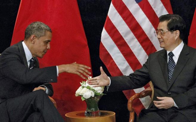 Obama y Hu Yintao en una imagen de 2010.