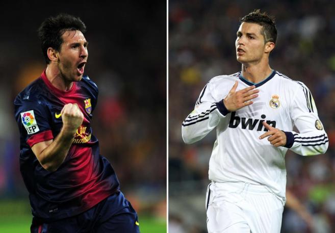 Messi y Cristiano.