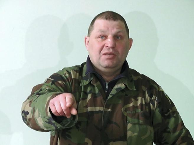 El lder nacionalista asesinado Alexander Muzychko.