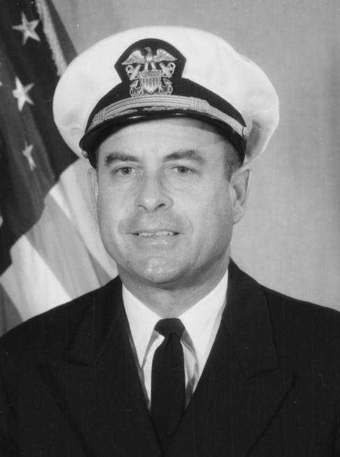 El contralmirante Jeremiah Denton, en una foto de la Armada de EEUU.
