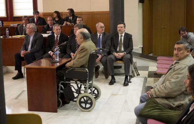 Declaracin de Flix Millet durante una sesin del juicio