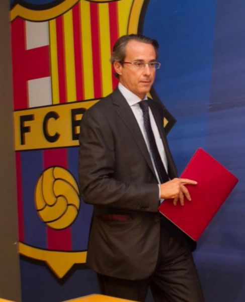 Javier Faus, vicepresidente econmico del Barcelona.