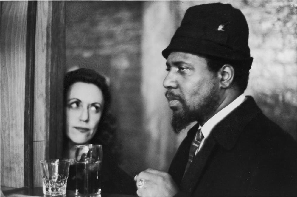 Nica Rothschild con Thelonius Monk, en el Three Spots, en 1964.