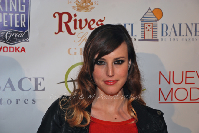 La actriz Natalia de Molina fue una de las asistentes a la Fiesta de...