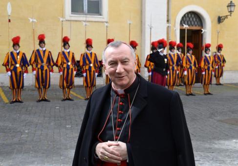 Pietro Paroln, Secretario de Estado de la Santa Sede en el Vaticano.