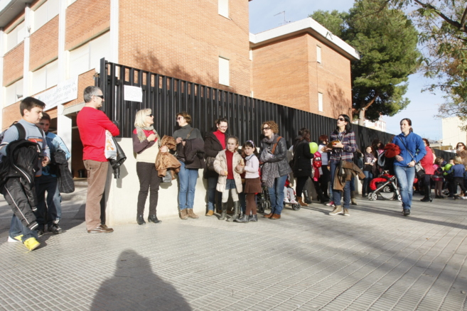 Los colegios pblicos de Castelln han realizado varias protestas...