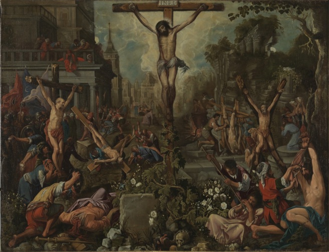 'Cristo ejemplo de mrtires', pintura que Juan Roelas...