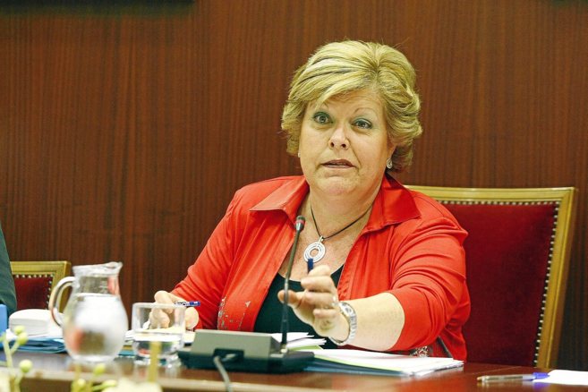 La ex diputada autonmica y actual alcaldesa de Novelda, Milagrosa...