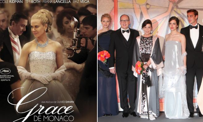 Cartel de la pelcula "Grace de Monaco", que la familia...