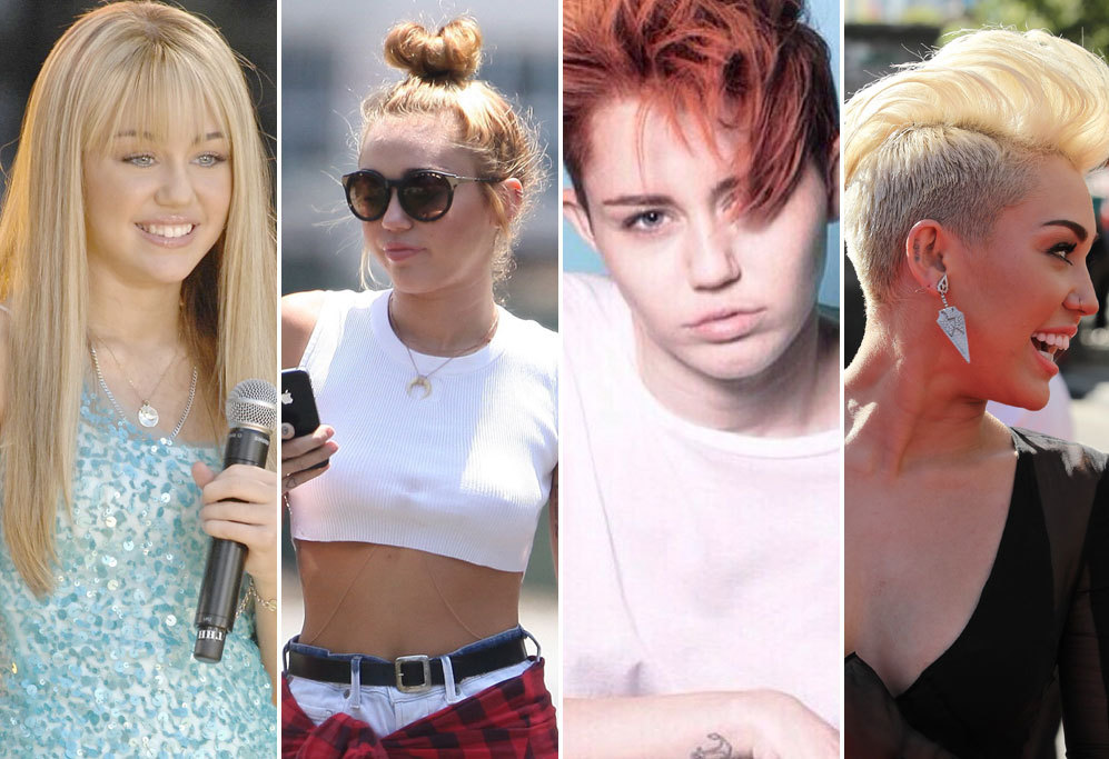 Miley Cyrus, 21 aos. La conocimos como Hannah Montana, enfundada en...