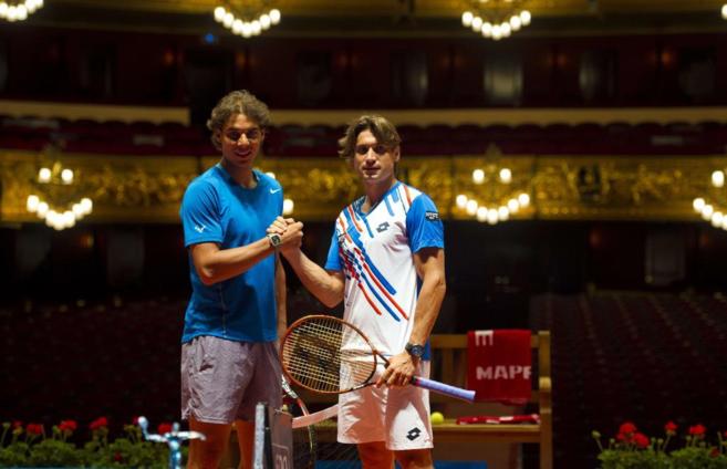 Nadal y Ferrer inaguran el Barcelona Open Banc Sabadell-Trofeo Conde...