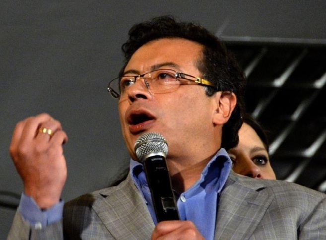 En la imagen, el ex alcalde de Bogot Gustavo Petro