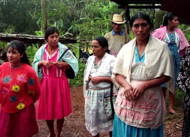 Mujeres guatemaltecas.