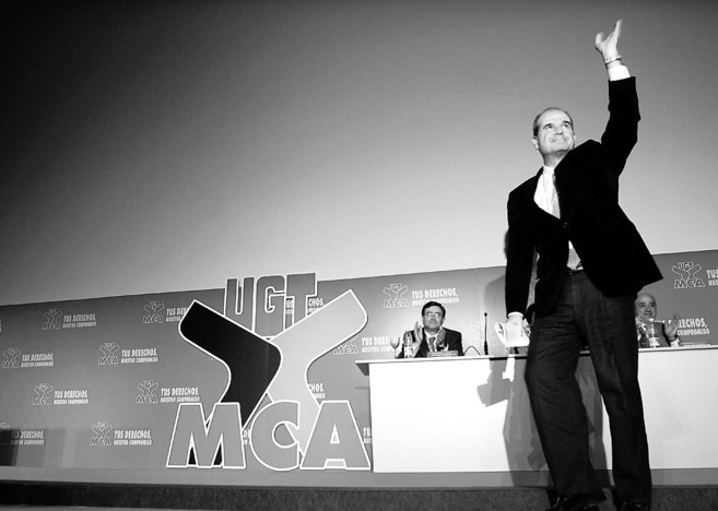 El 24 Congreso de MCA-UGT fue inaugurado por Manuel Chaves,...