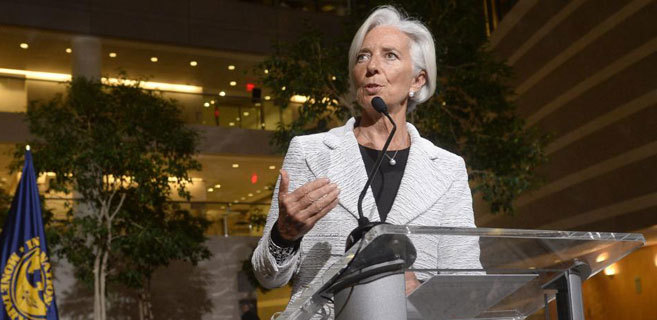 La directora del Fondo Monetario Internacional, Christine Lagarde