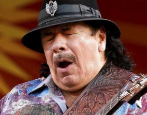 Santana, durante un concierto en Nueva Orleans.