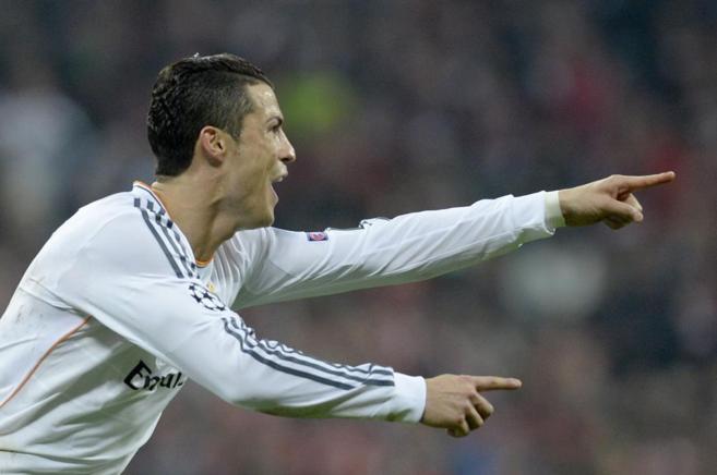 Cristiano Ronaldo celebrando un gol.