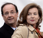 TO GO WITH AFP PACKAGE FOR PRESIDENT FRANCOIS HOLLANDE'S TWO...