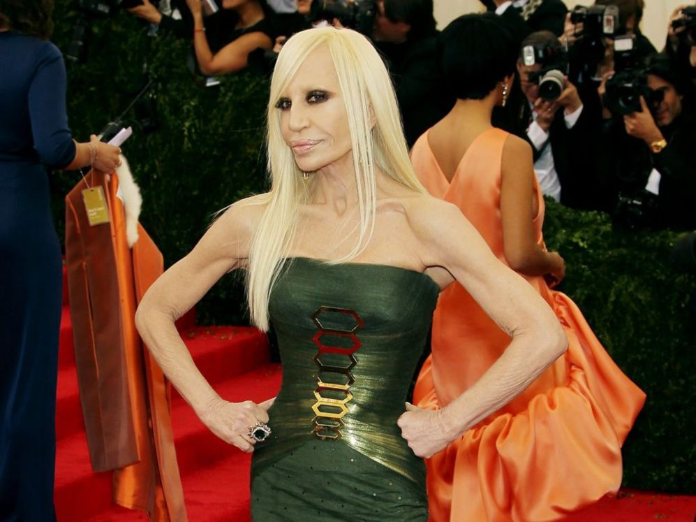 Donatella Versace. El 2 de mayo cumpli 59 aos y, a pesar de...