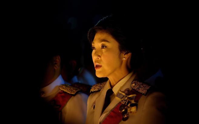 Yingluck Shinawatra, durante una celebración en Bangkok.
