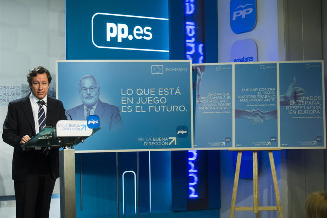 Carlos Floriano, en la presentacin del cartel electoral de Arias...
