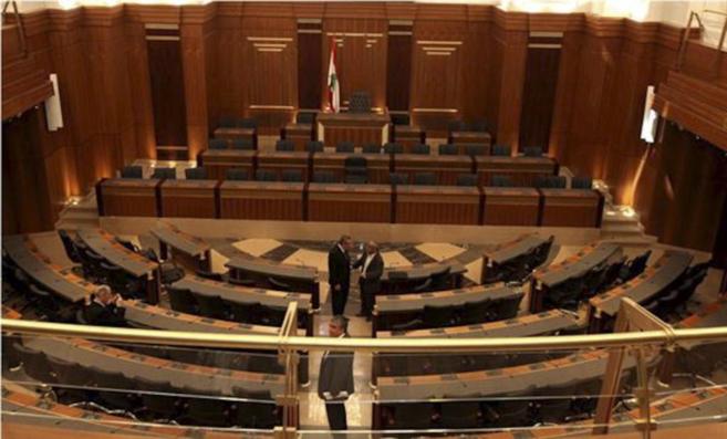 El Parlamento libans, vaco.