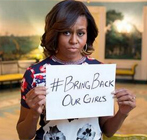 Michelle Obama en la foto subida a Twitter.