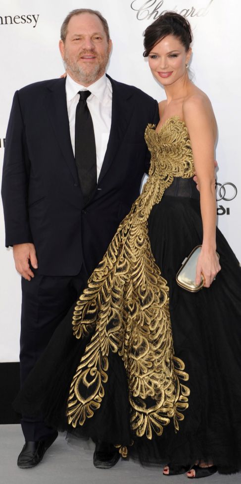 Weinstein y su mujer, en 2008.