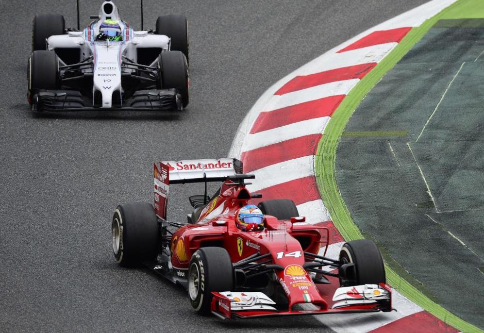 Fernando Alonso consigui aumentar su posicin de salida con el...