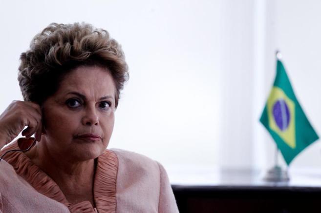 En la imagen, lapresidenta de Brasil, Dilma Rousseff