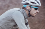 Un ciclista con Google Glass.