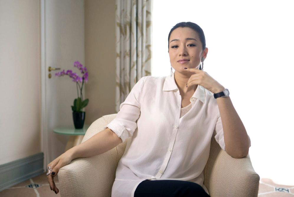 La actriz china Gong Li, este jueves en Cannes.