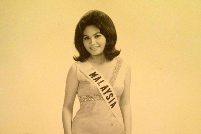 Pauline Chai se alz con el ttulo de Miss Malasia en 1969.