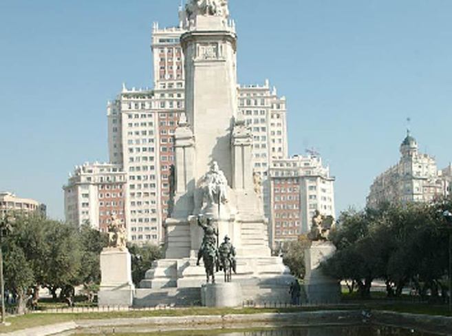 Imagen de la Plaza de Espaa.