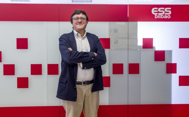 El director ejecutivo de ESS-Bilbao, Jos Antonio Martnez, posa en...