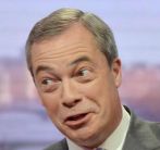 Nigel Farage, en la BBC .
