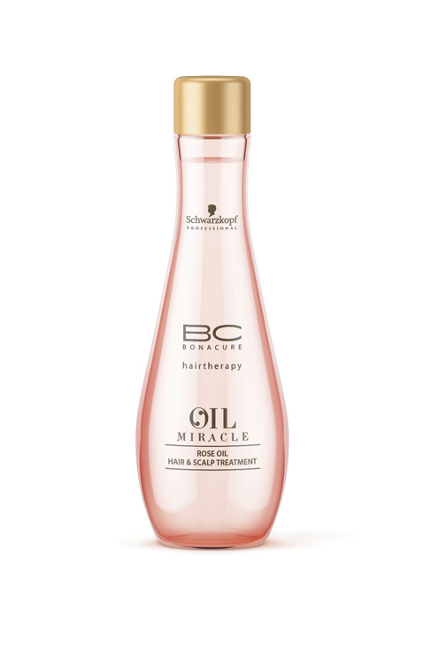 16. 'Bonacure Miracle Rose Oil', de Schwarzkopf (16, 80 ).  Aceite...