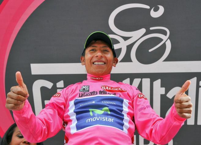 Nairo Quintana, nuevo lder del Giro.