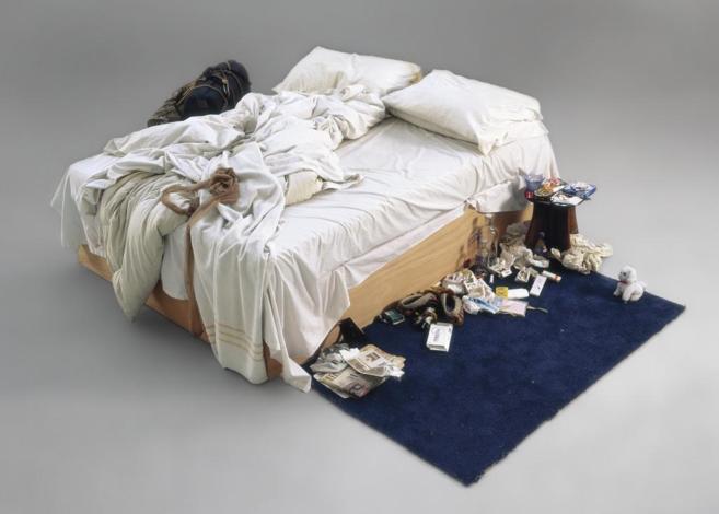 'My bed', de la artista britnica Tracey Emin