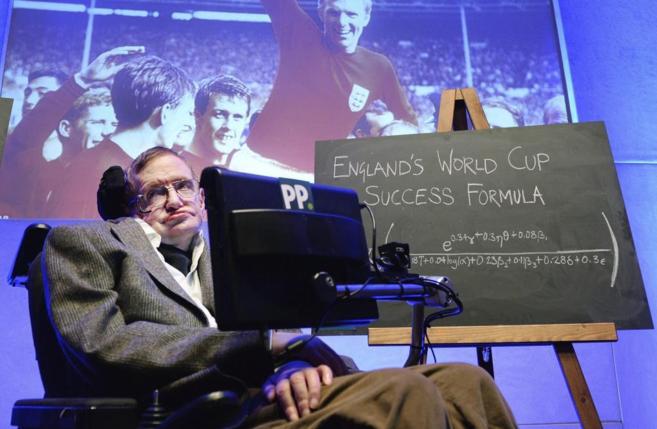 Stephen Hawking desvela la fórmula para que Inglaterra gane el...