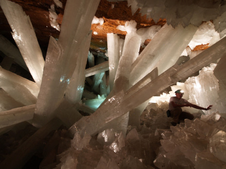 La cueva de los cristales de Naica.