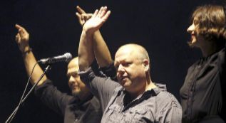 Los Pixies, en su actuacin anoche en el Primavera Sound.
