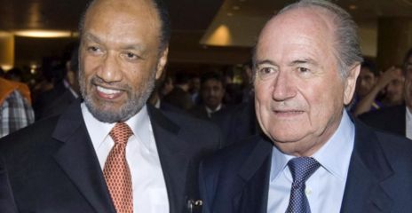 Bin Hammam y Blatter, en una imagen de 2009.
