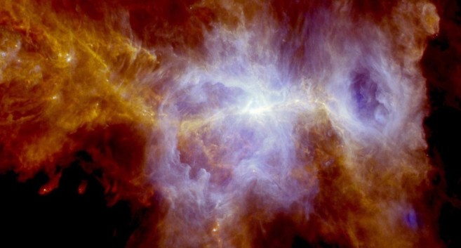 Orion, una de las zonas de formacin estelar ms cercana a la...
