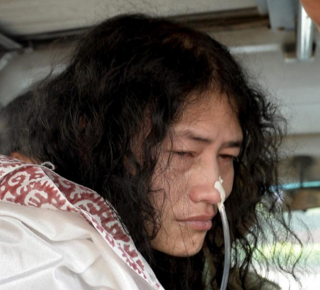 Irom Sharmila, conocida como la "Dama de Hierro", lleva ms...