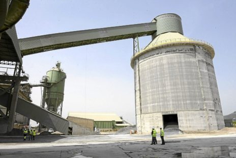 Imagen del nuevo silo que ha costado 4,5 millones.