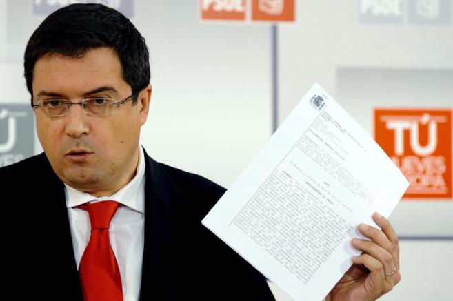 El 'nmero 3' del PSOE y secretario de Organizacin Federal, scar...