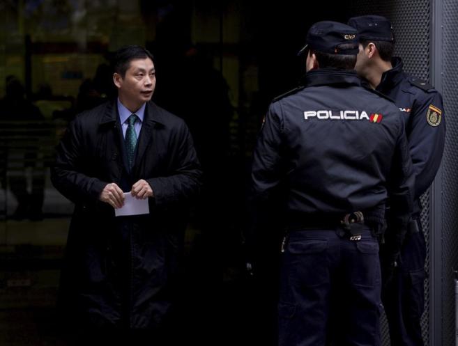 Gao Ping, empresario chino condenado por el caso Emperador acude a...