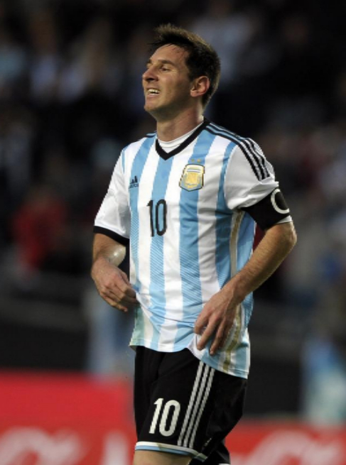 Messi, tras el amistoso de Argentina frente a Eslovenia.