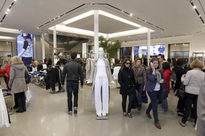 Imagen de la nueva tienda de Zara en la calle Serrano de Madrid.